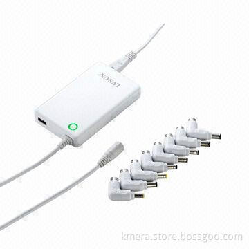 Notebook Charger, 90W with Smart/Slim Design, USB Function/Supports Smartphones/Bluetooth/Sony's PSP